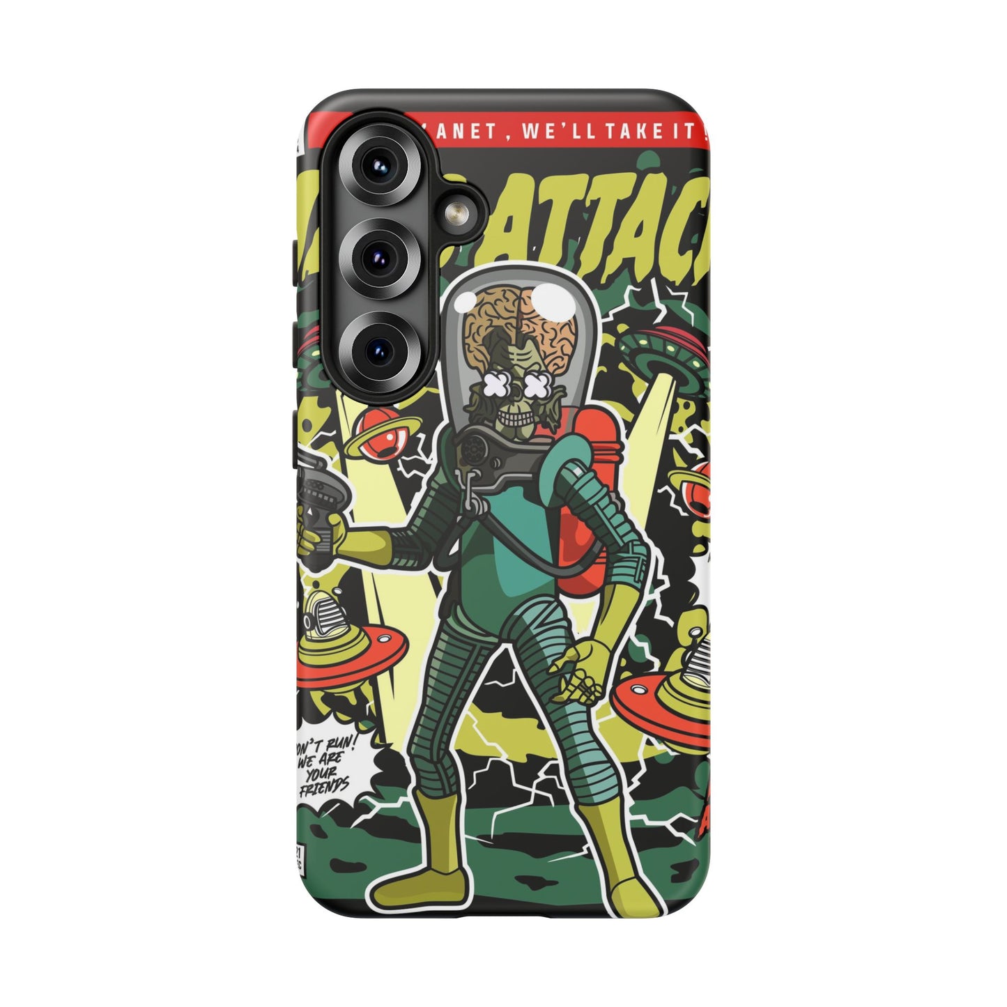 Mars Attack Comic Phone Case