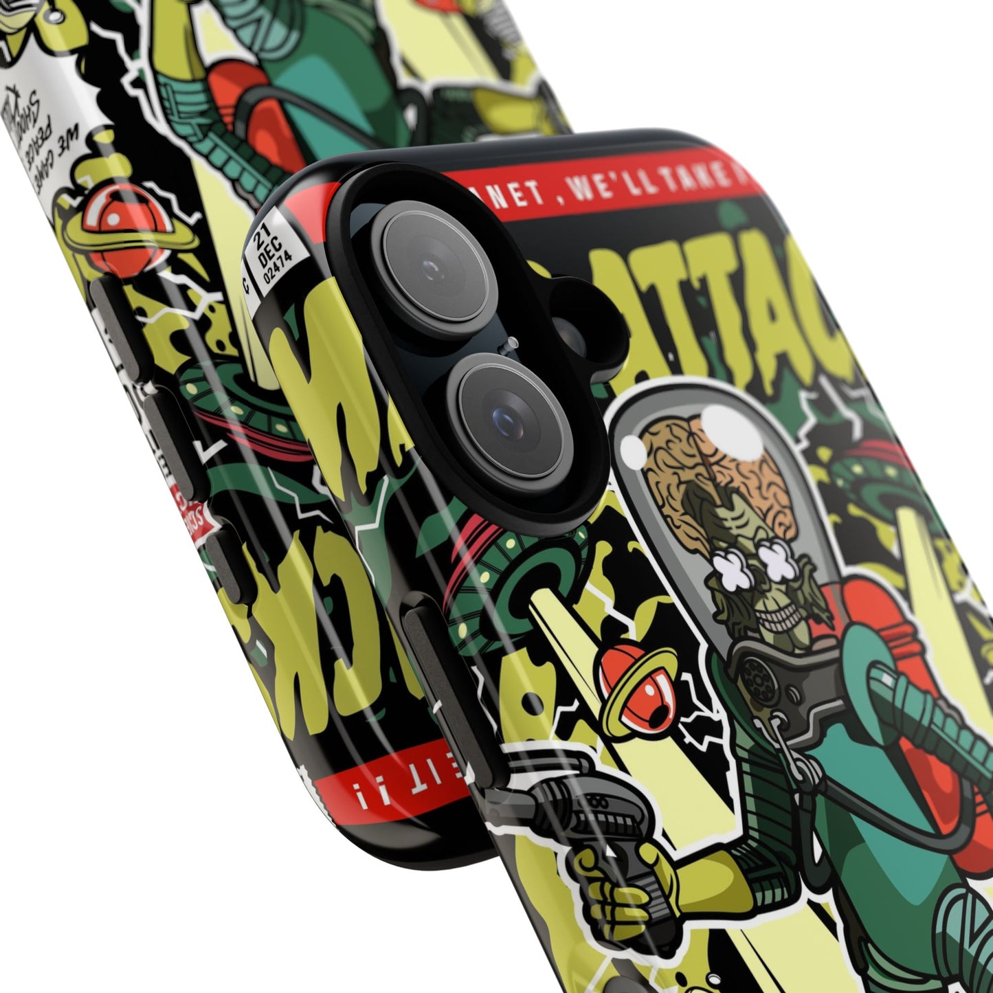 Mars Attack Comic Phone Case