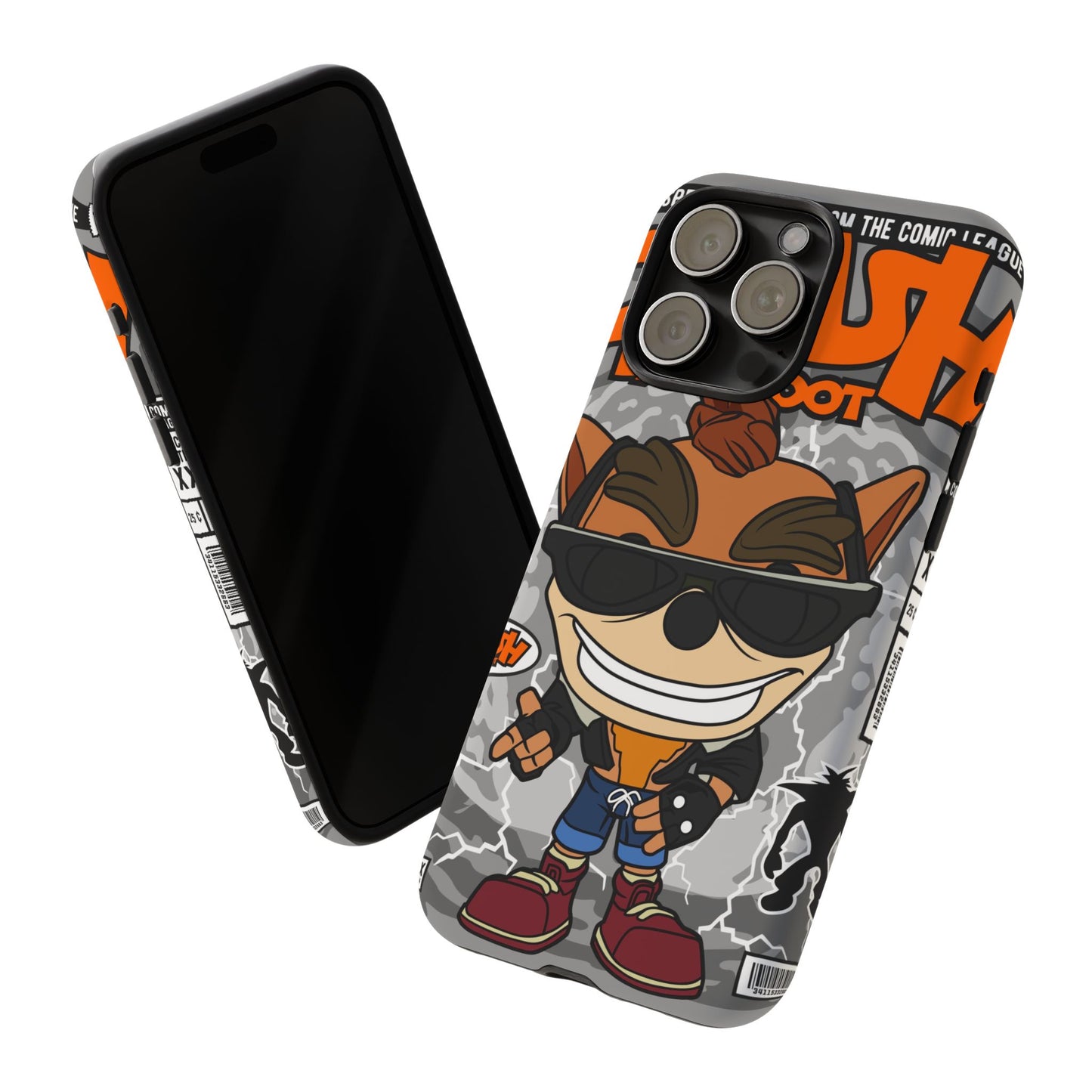 Biker Crash Phone Case
