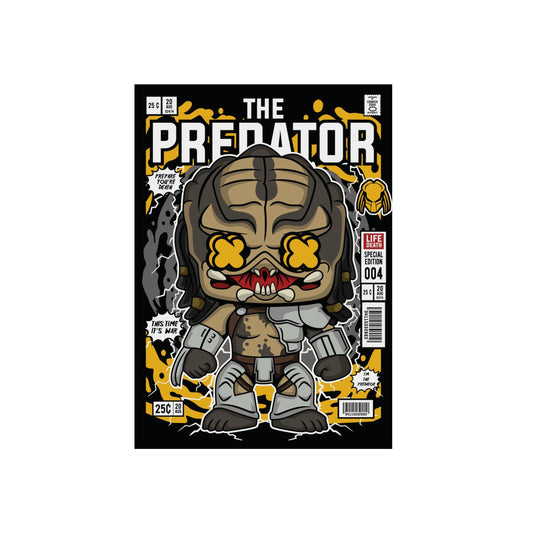 The Predator Metal Poster
