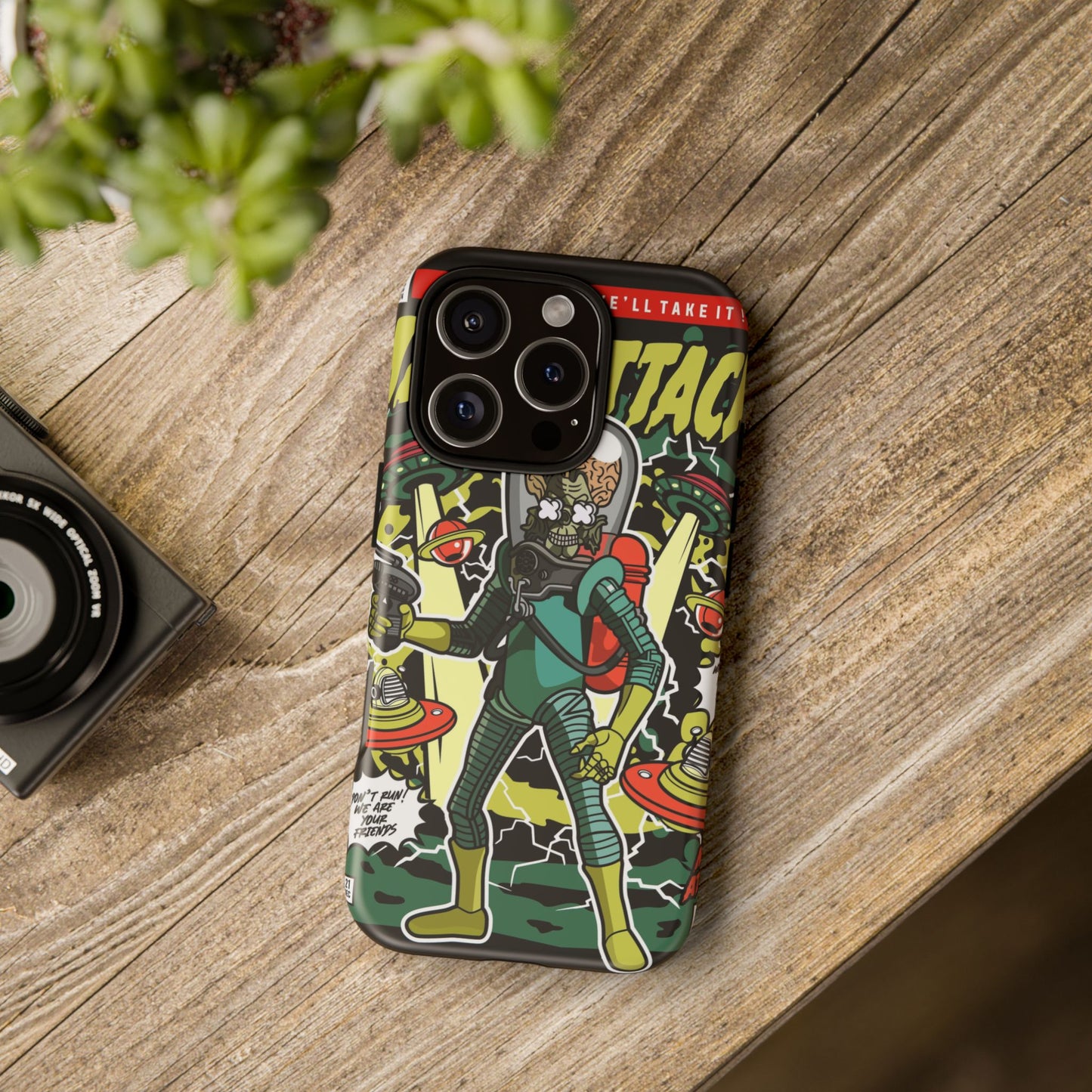 Mars Attack Comic Phone Case