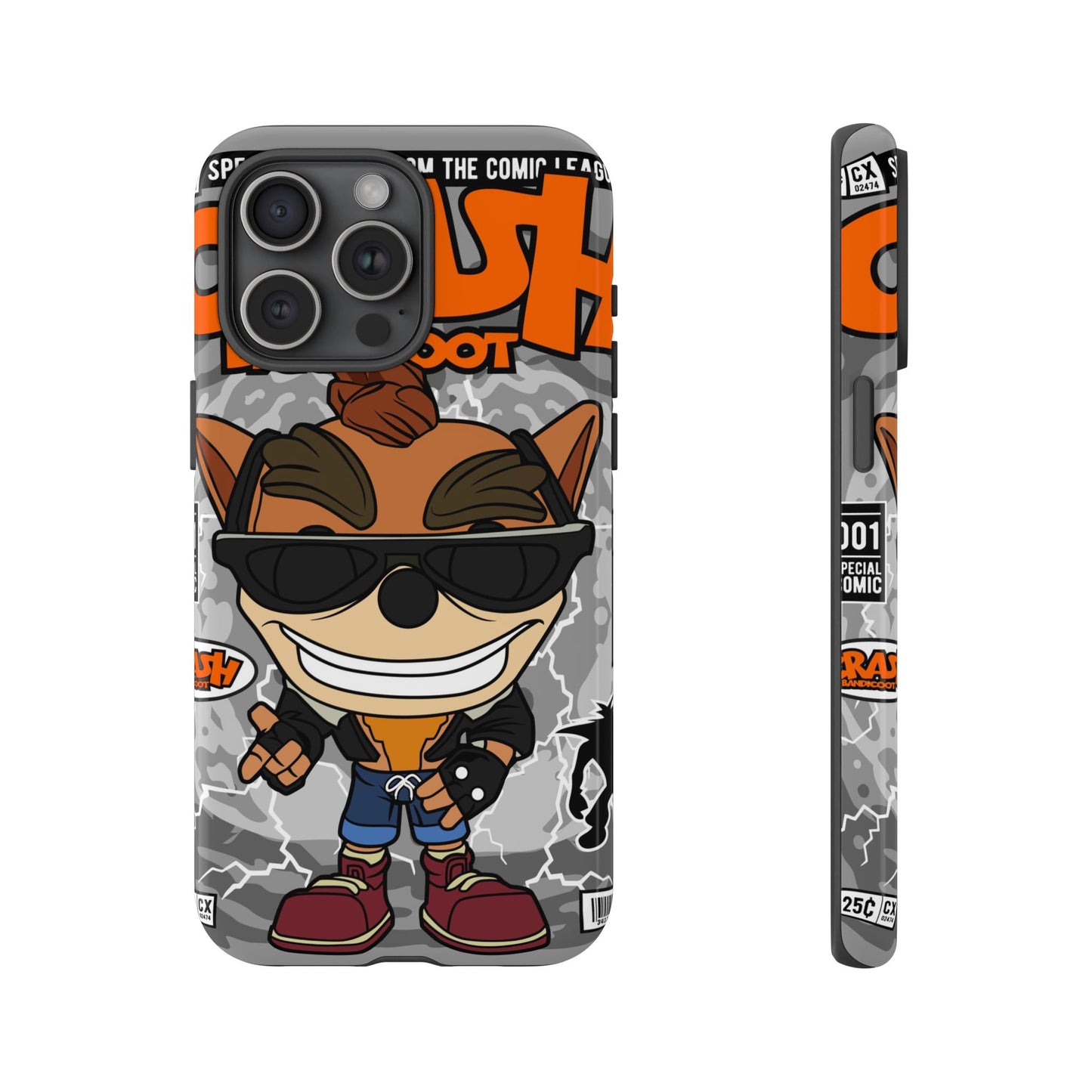 Biker Crash Phone Case