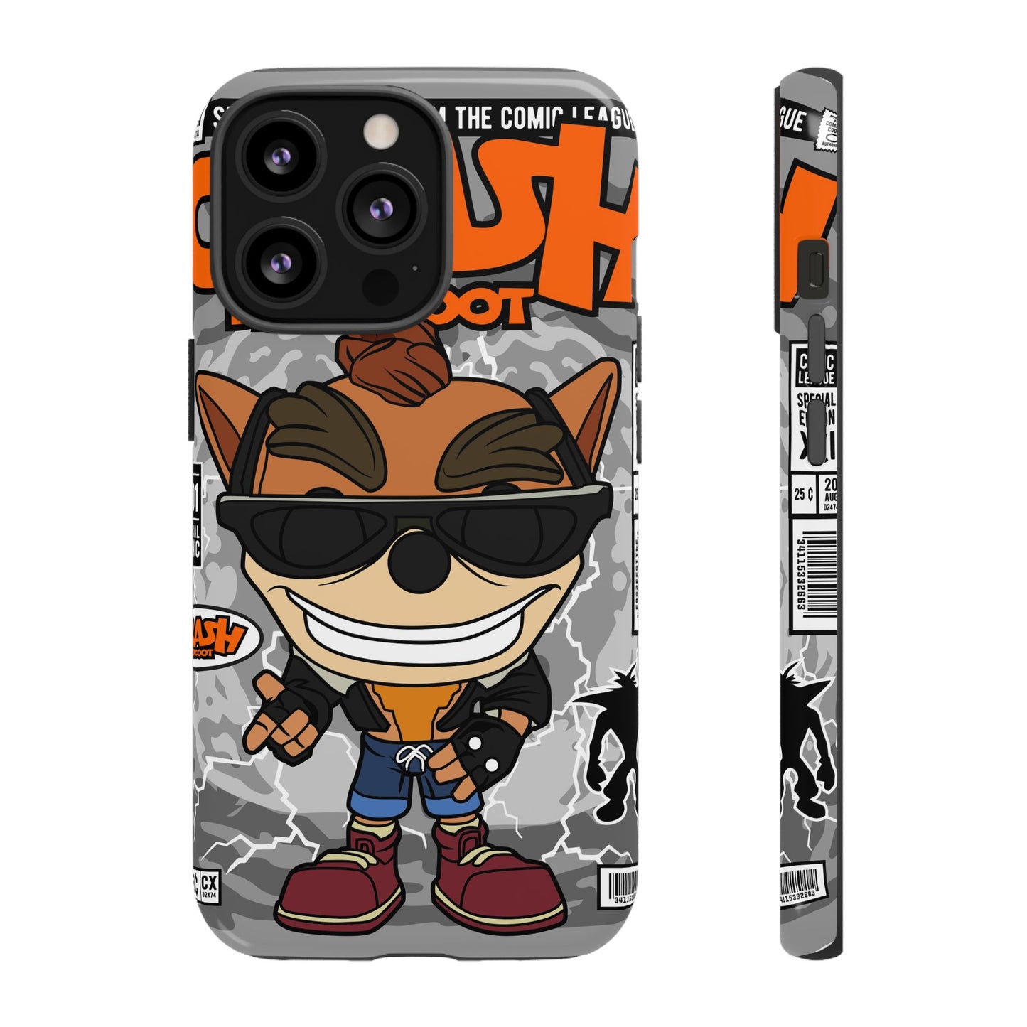 Biker Crash Phone Case