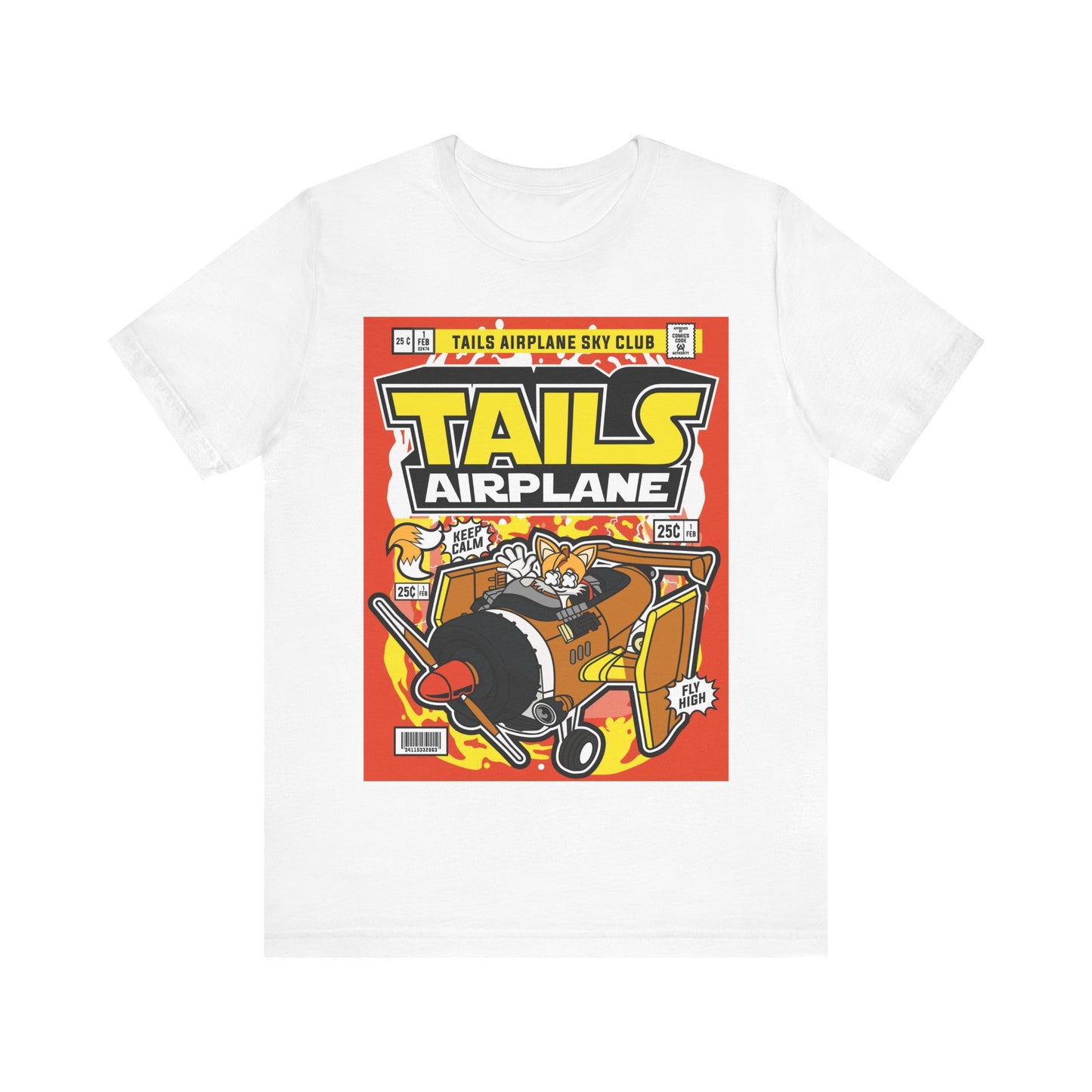 Tails Airplane T Shirt