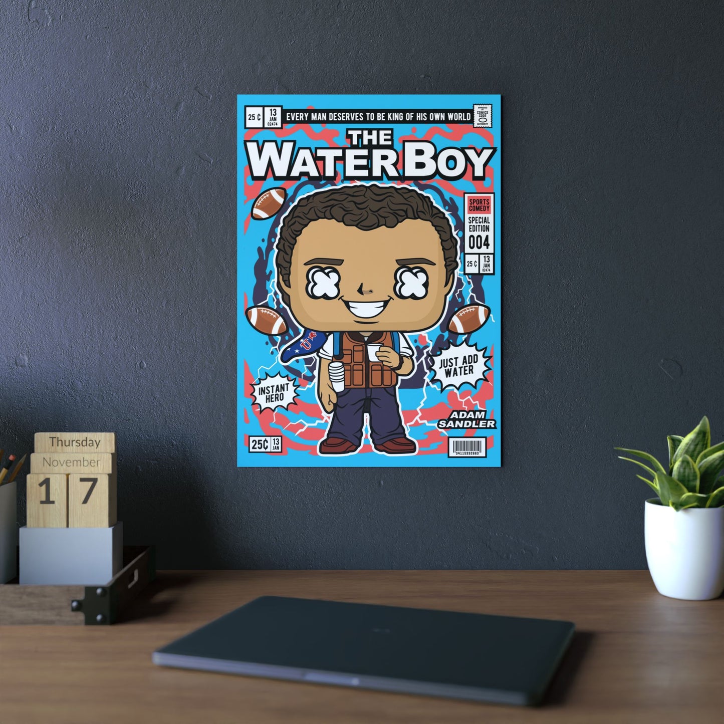Water Boy Metal Poster