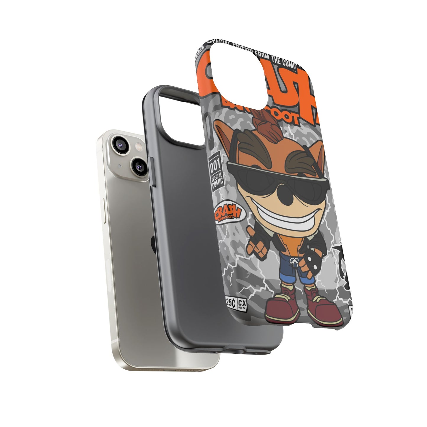 Biker Crash Phone Case