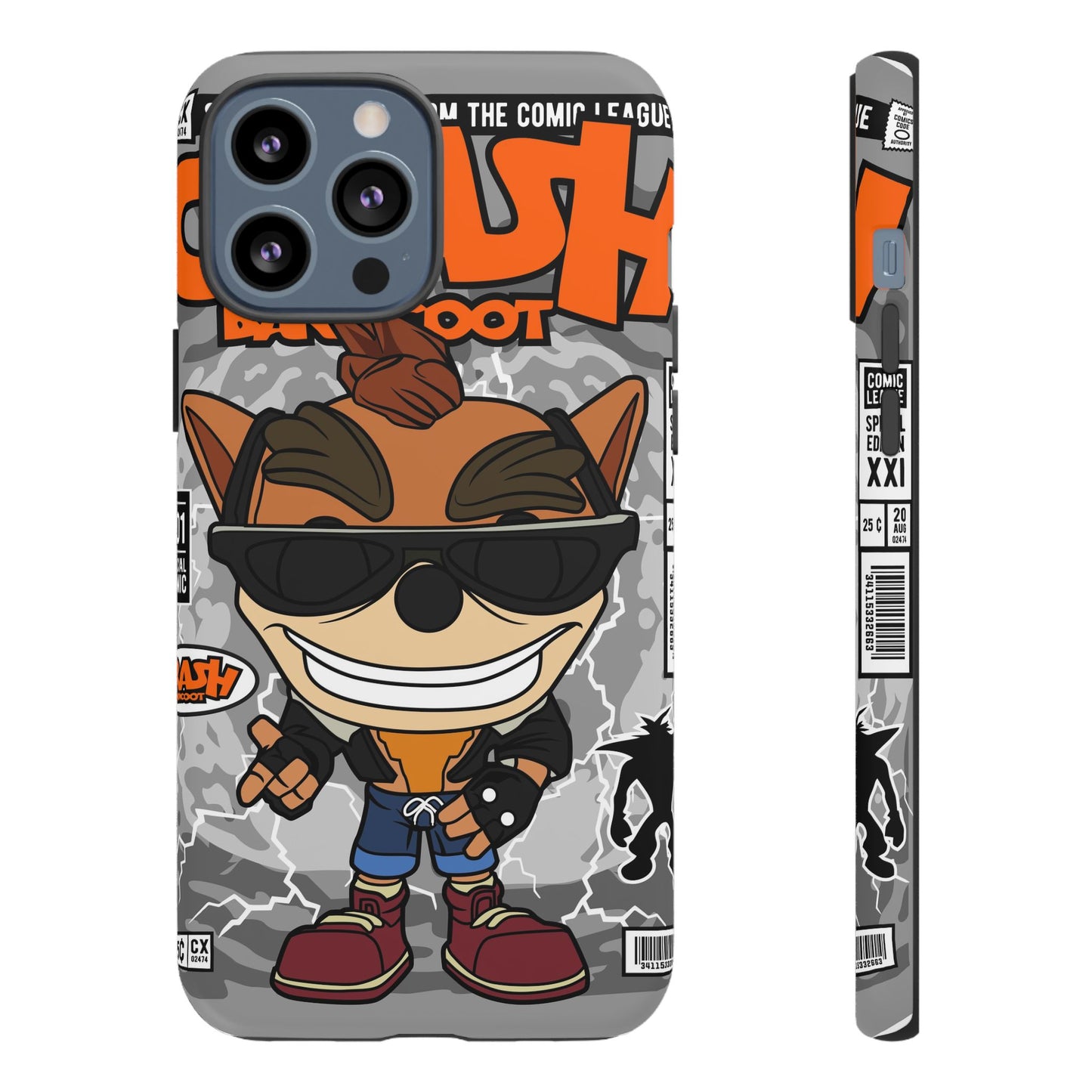 Biker Crash Phone Case