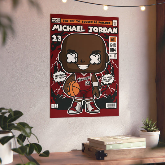 Michael Jordan Metal Poster