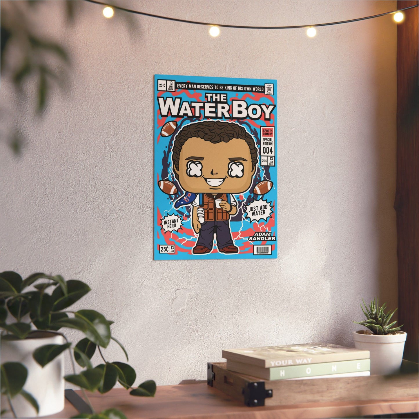 Water Boy Metal Poster