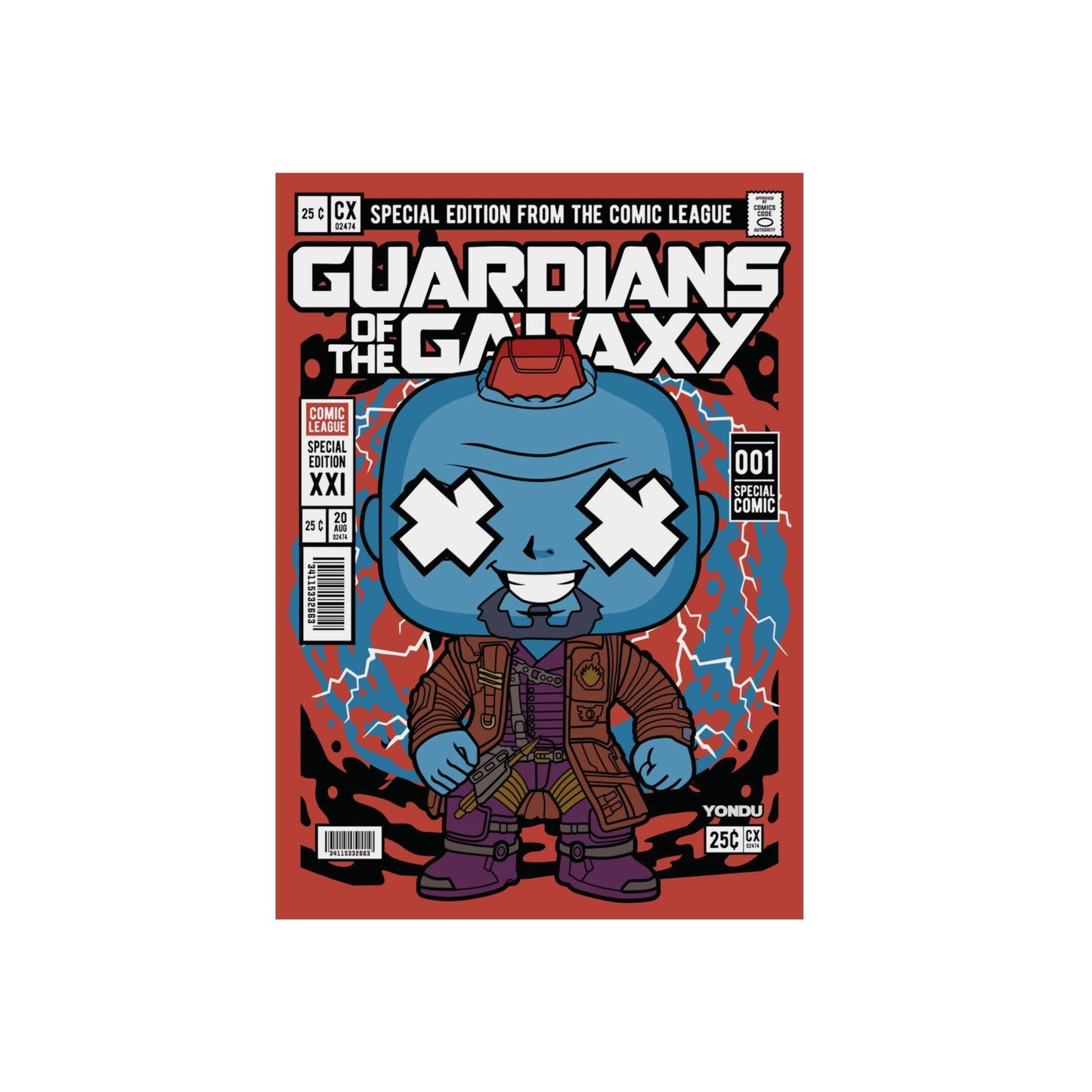 Yondu Metal Poster