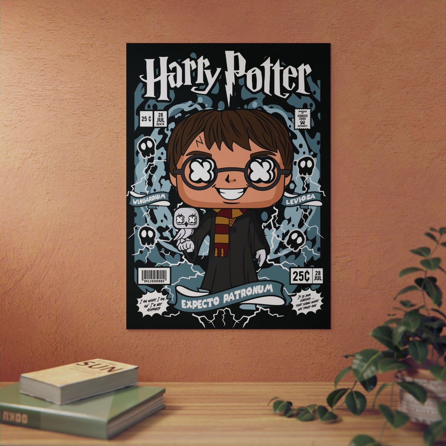 Harry Potter Metal Poster
