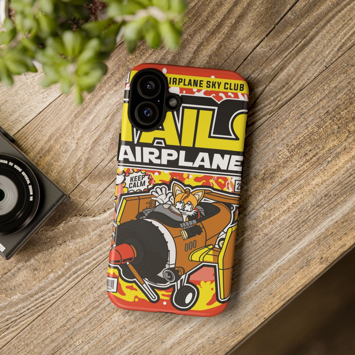 Tails Airplane Phone Case