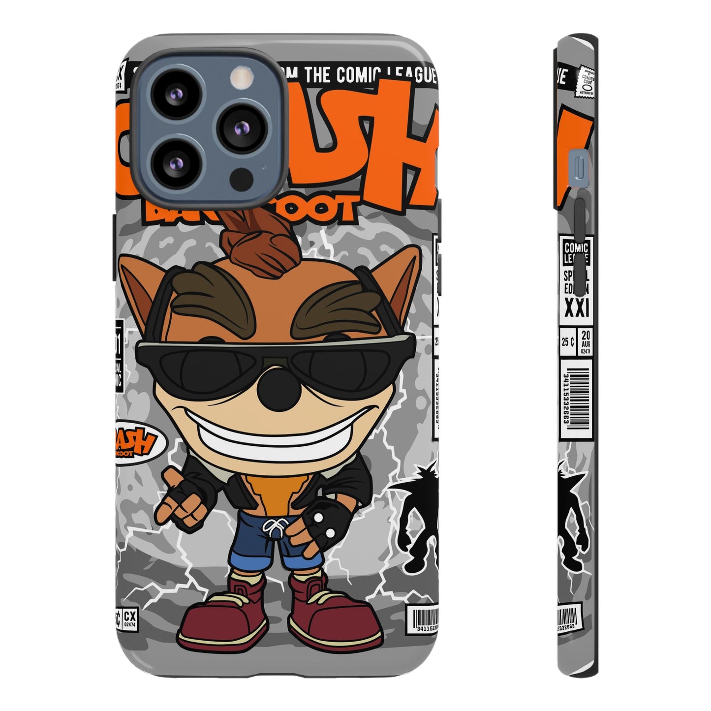 Biker Crash Phone Case