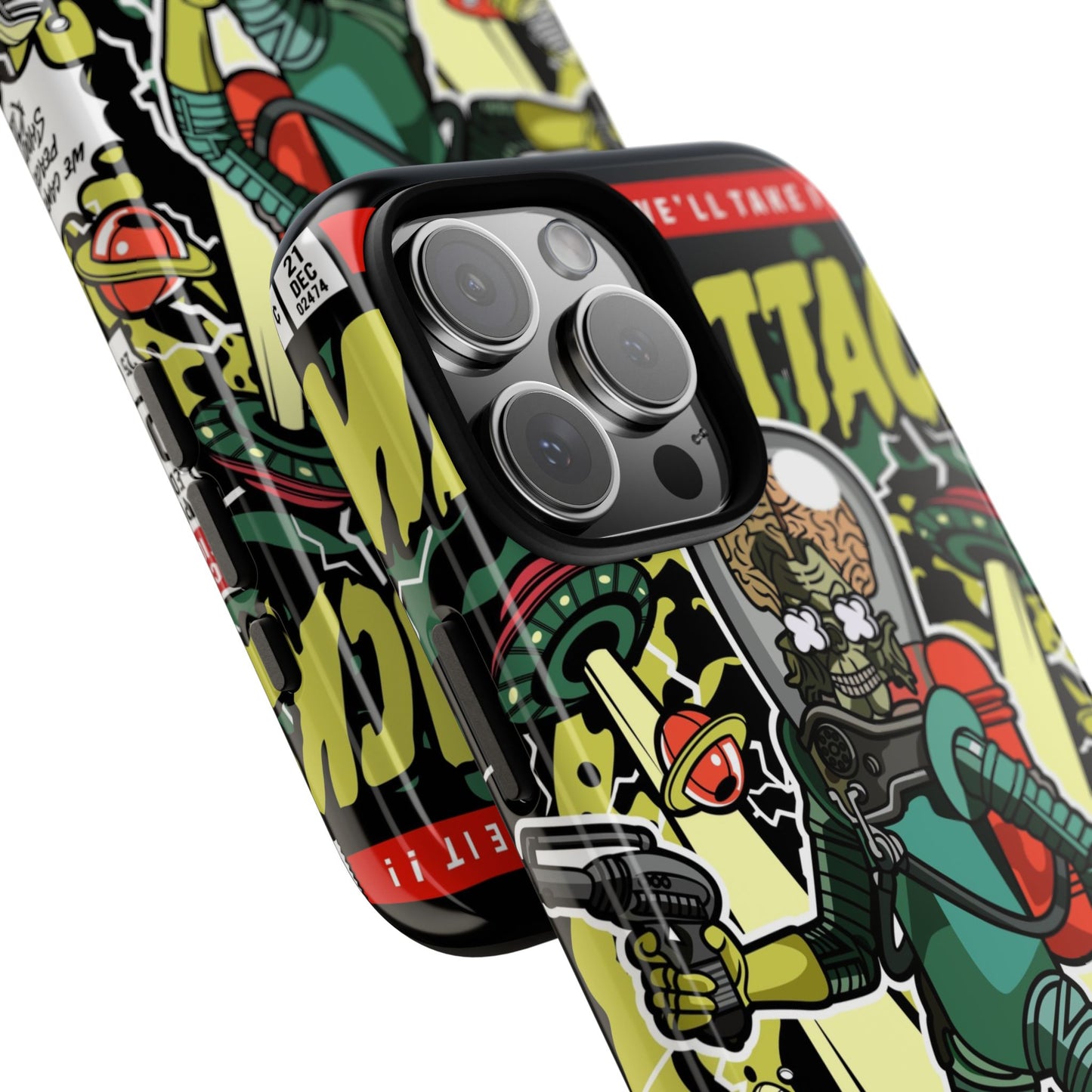 Mars Attack Comic Phone Case