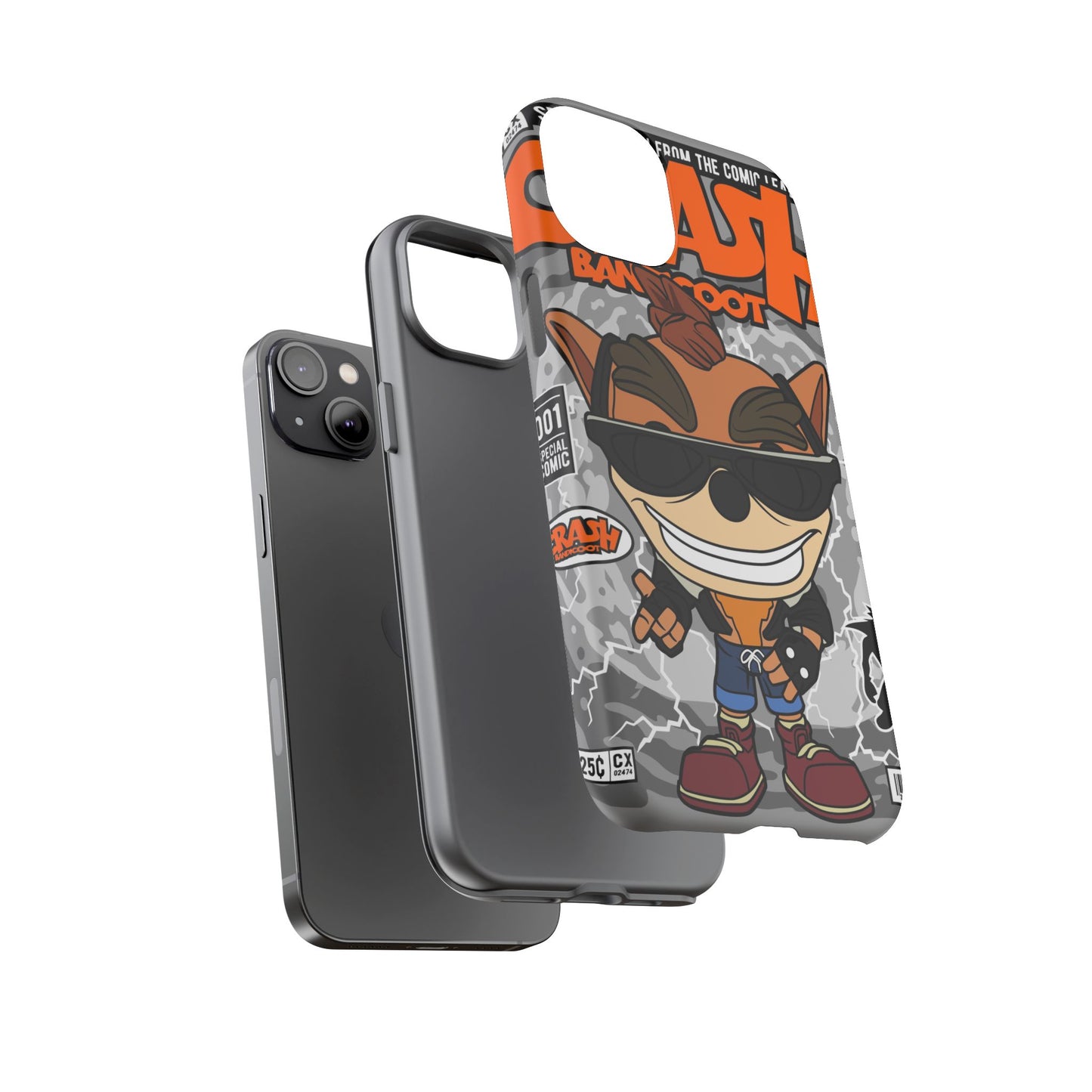 Biker Crash Phone Case