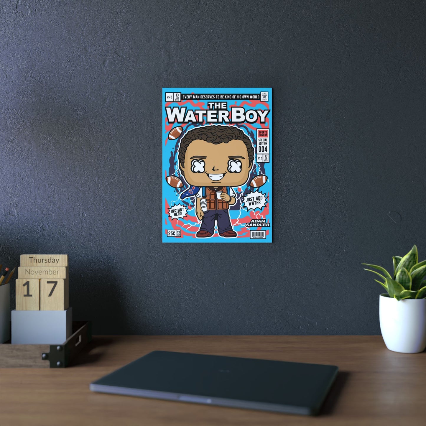 Water Boy Metal Poster