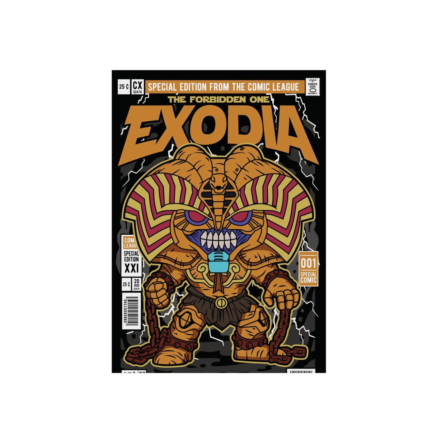 Exodia Metal Poster