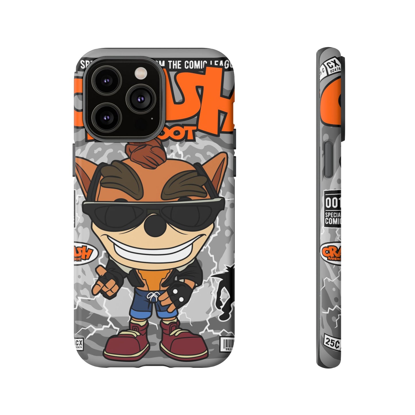 Biker Crash Phone Case