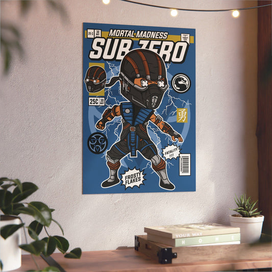 Sub Zero Metal Poster
