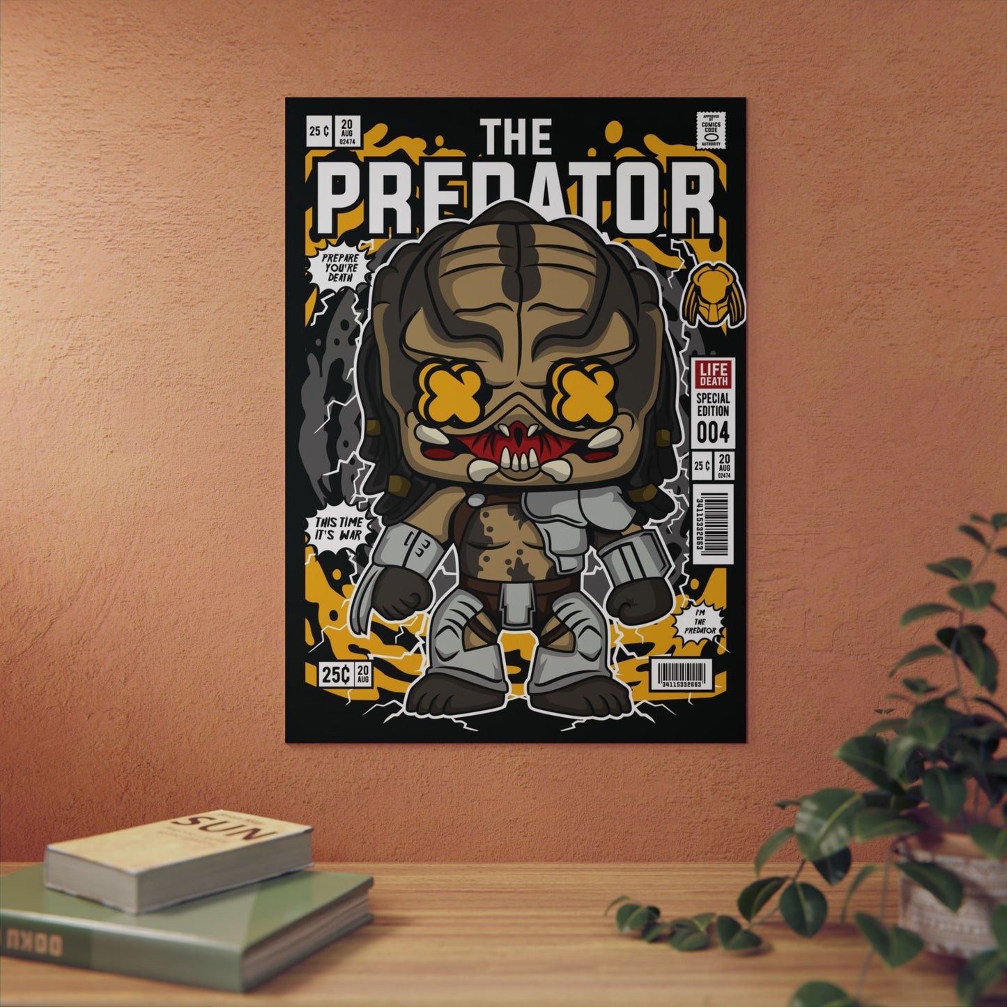 The Predator Metal Poster