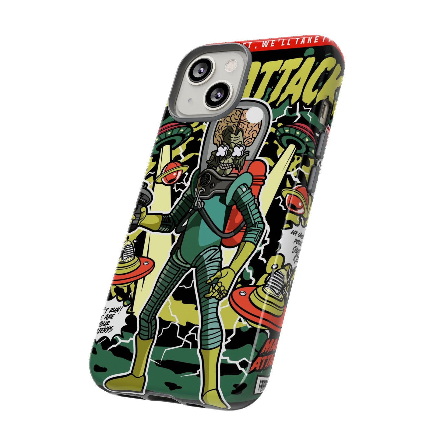 Mars Attack Comic Phone Case