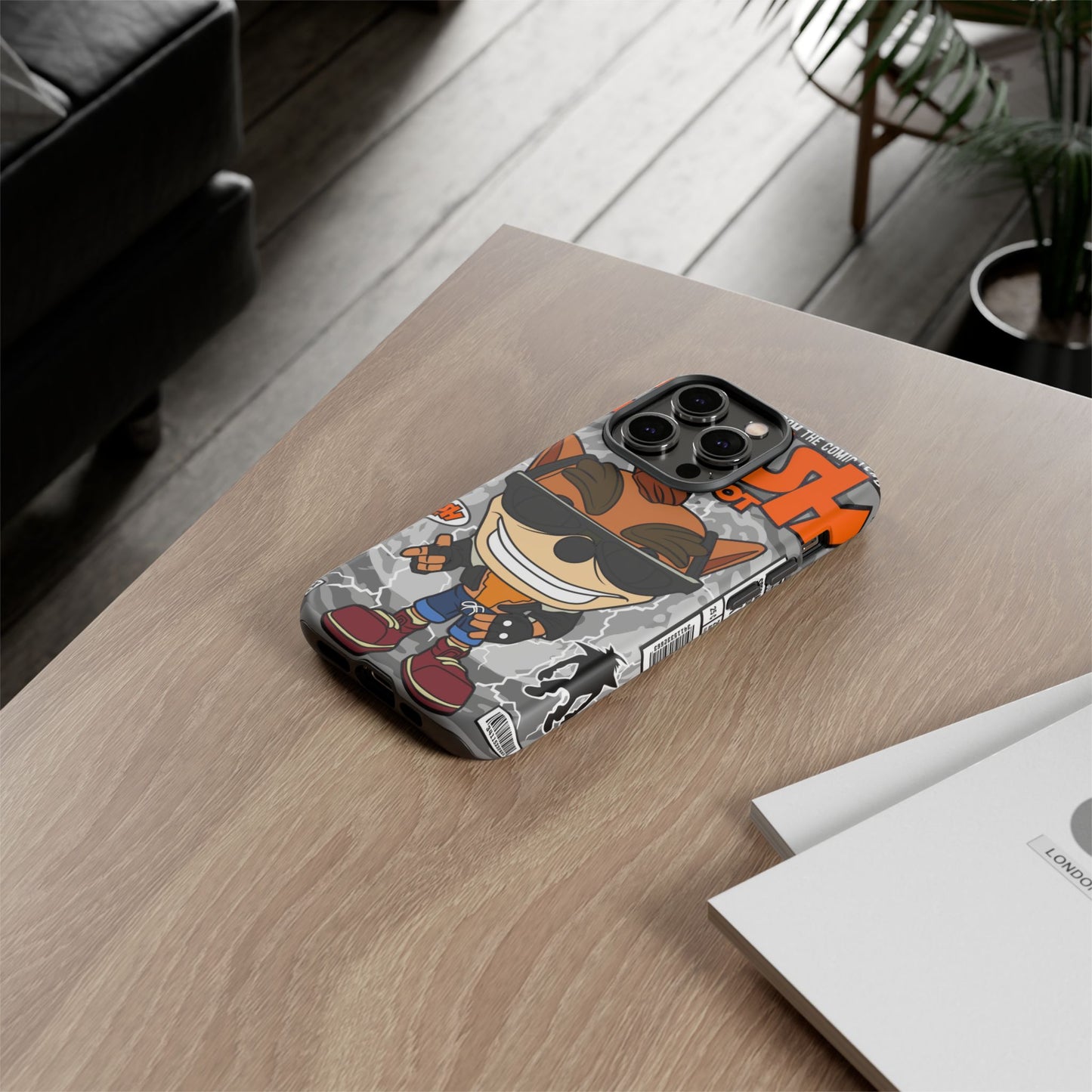 Biker Crash Phone Case