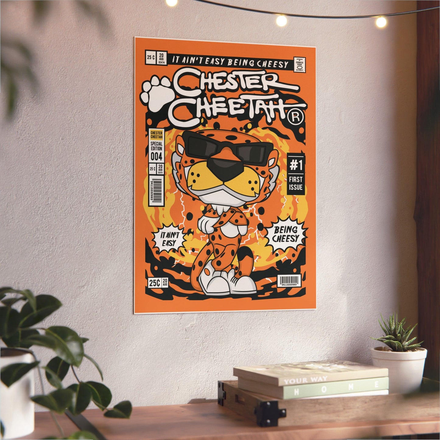 Cheeto Metal Poster