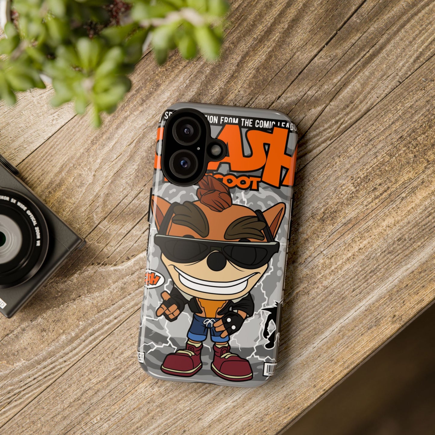 Biker Crash Phone Case
