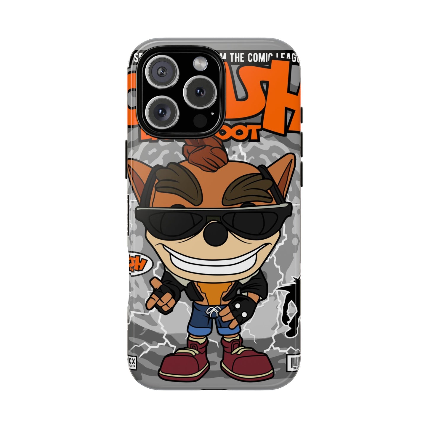 Biker Crash Phone Case
