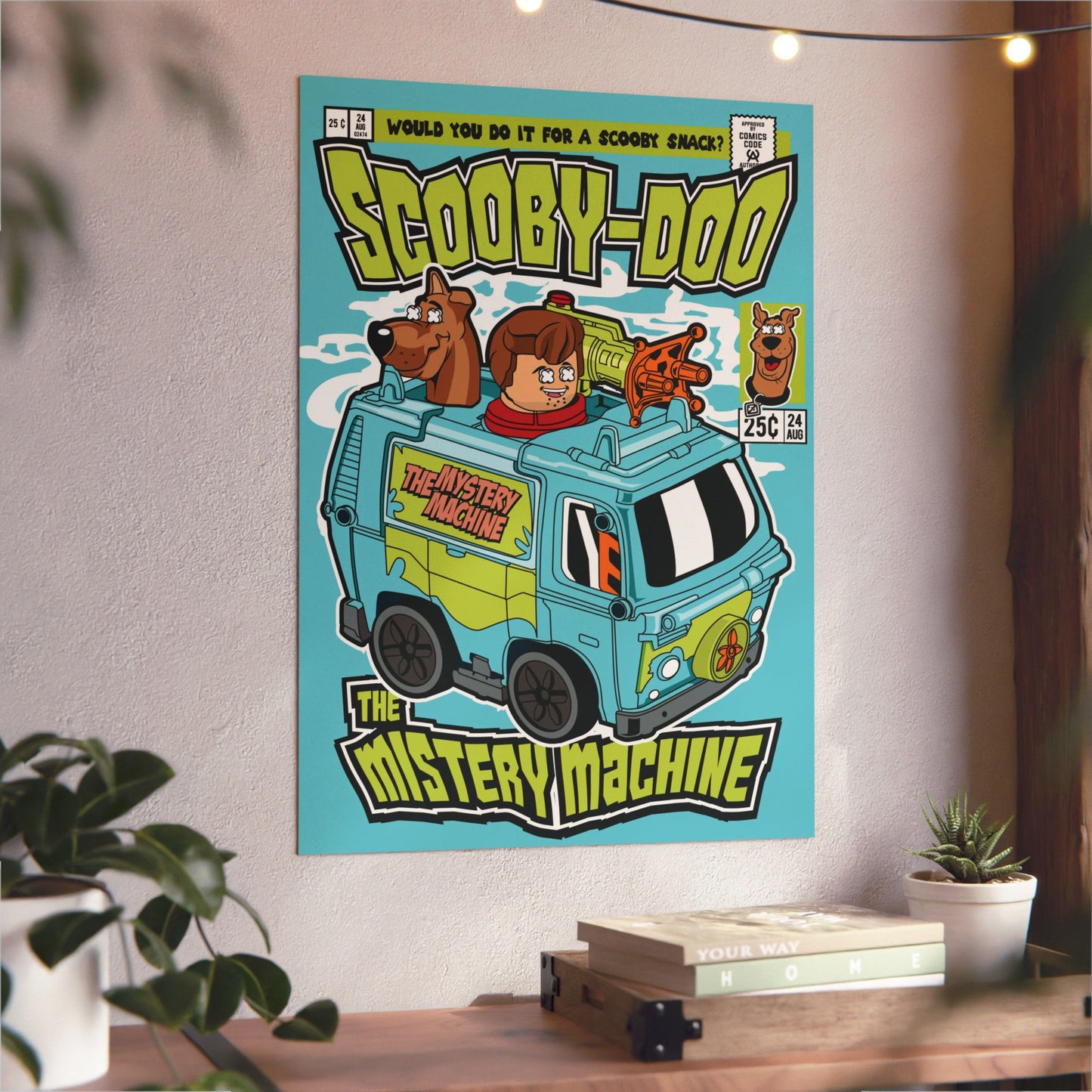Mystery Machine Metal Poster