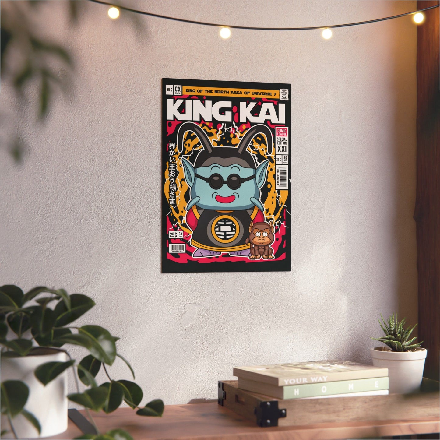 King Kai Metal Poster