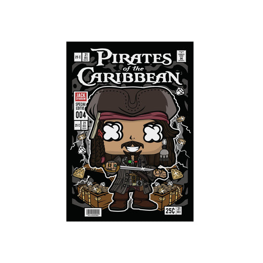 Jack Sparrow Metal Poster