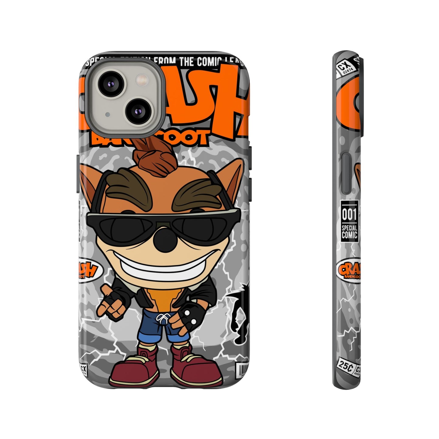 Biker Crash Phone Case