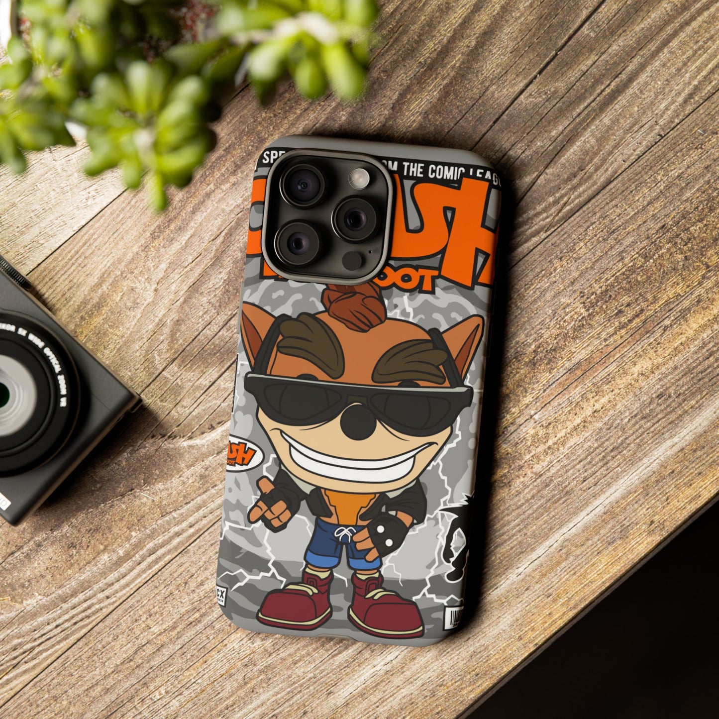 Biker Crash Phone Case