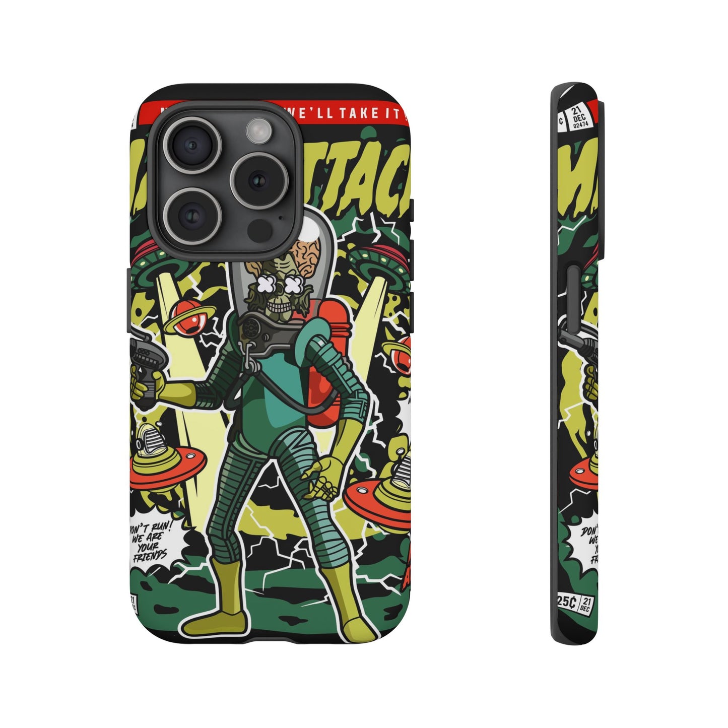 Mars Attack Comic Phone Case