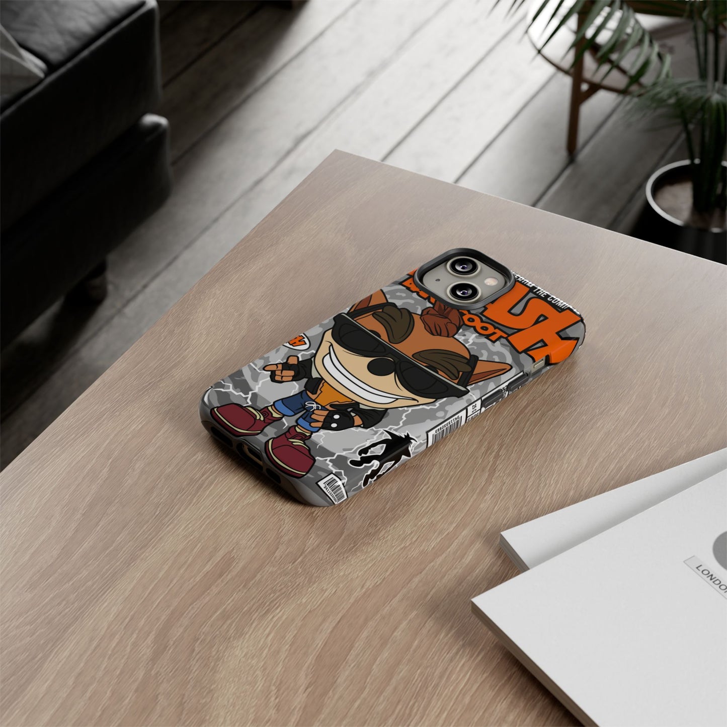 Biker Crash Phone Case