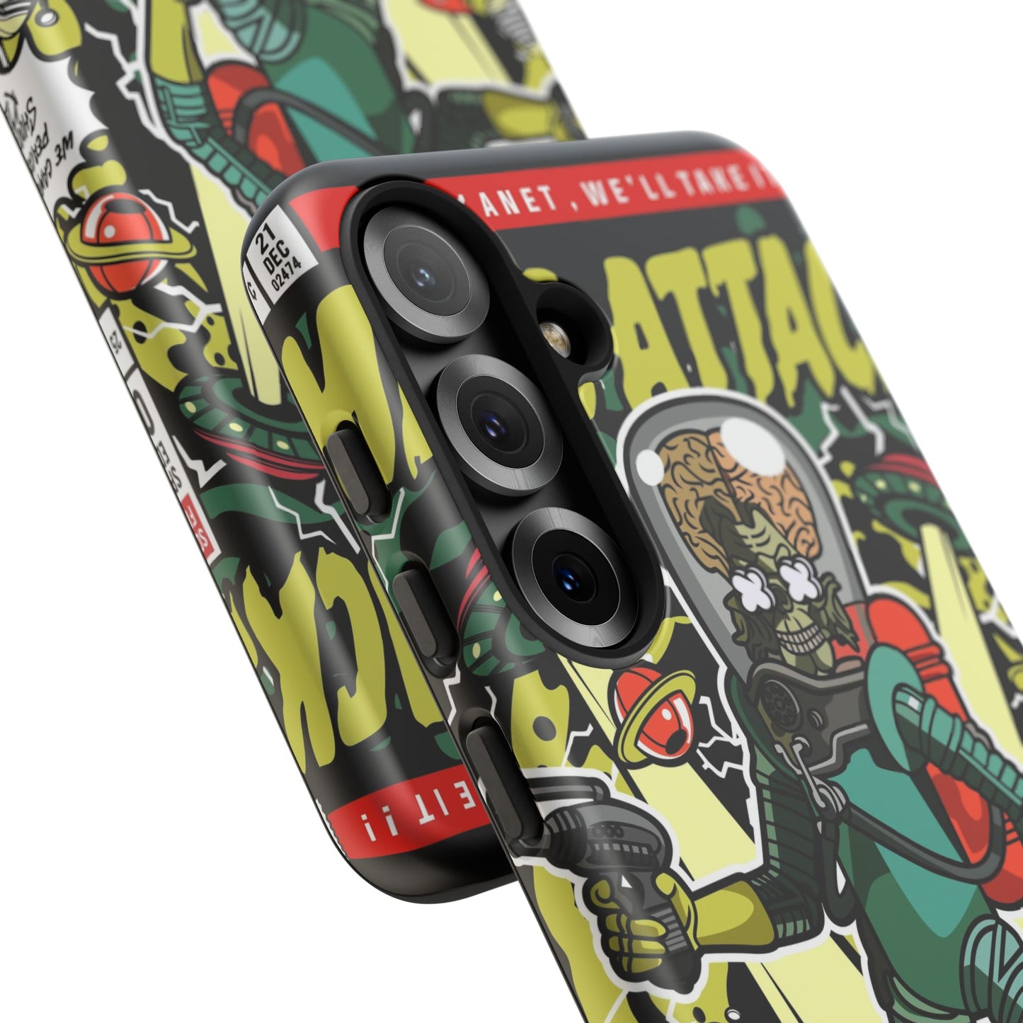Mars Attack Comic Phone Case