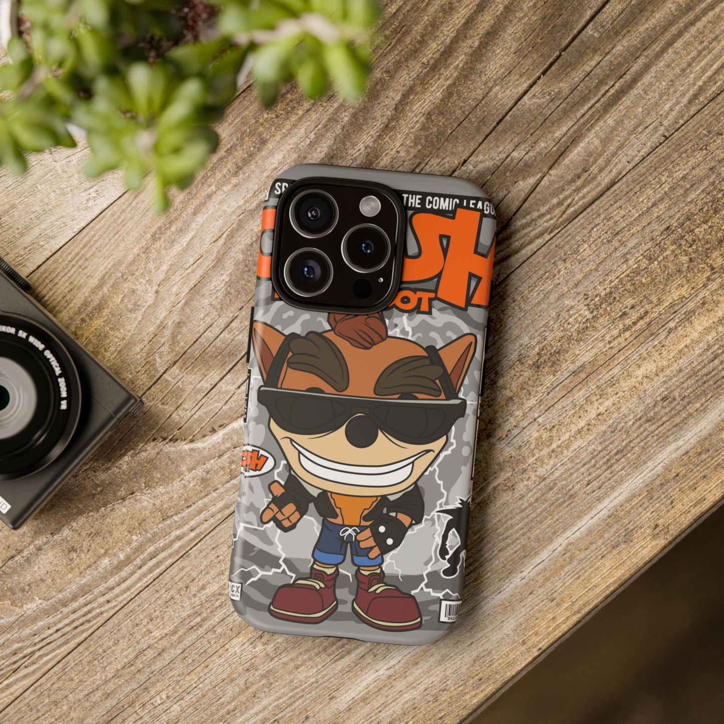 Biker Crash Phone Case