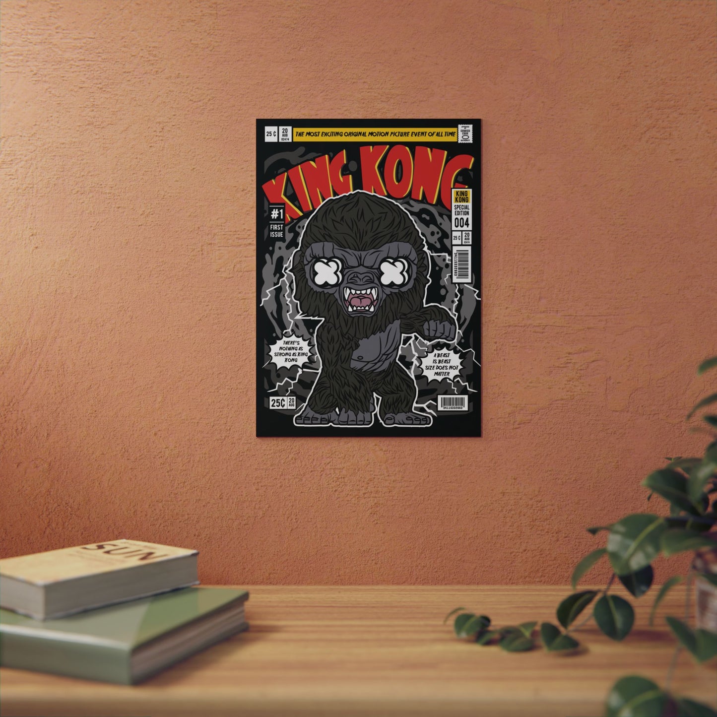 King Kong Metal Poster