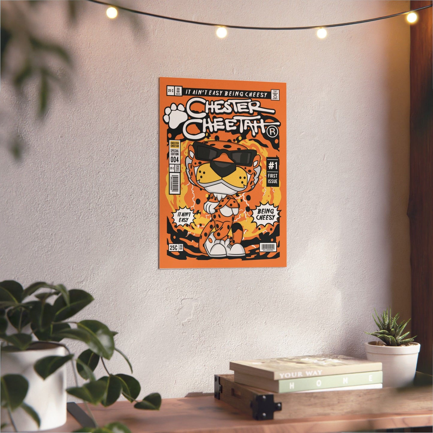 Cheeto Metal Poster