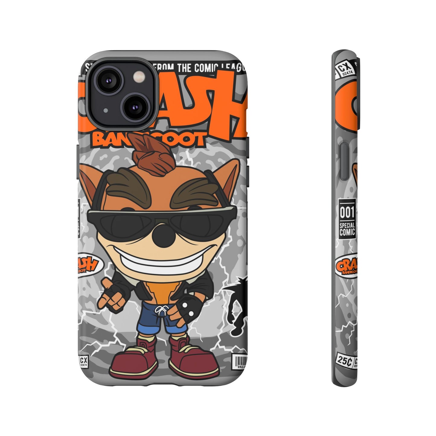 Biker Crash Phone Case