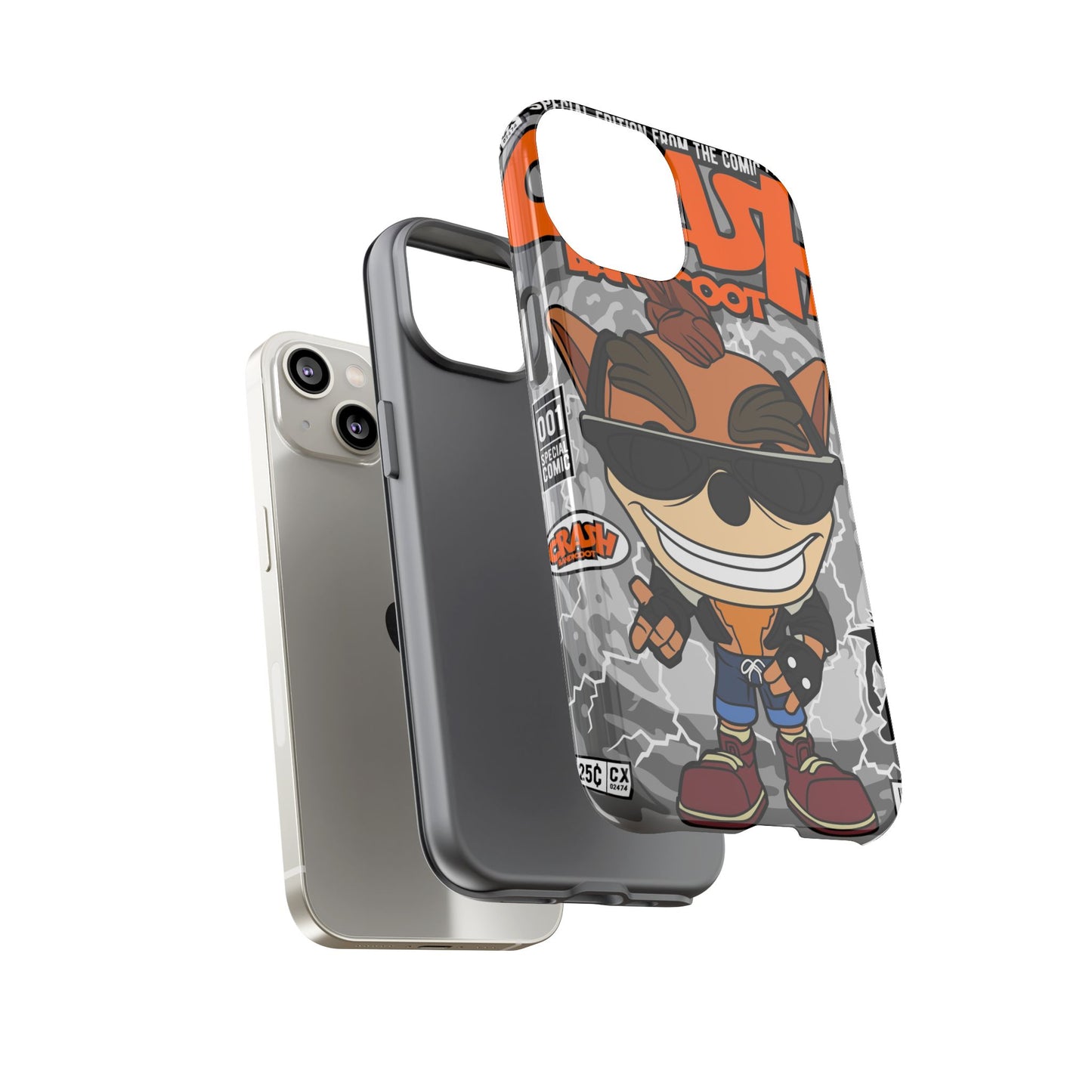 Biker Crash Phone Case