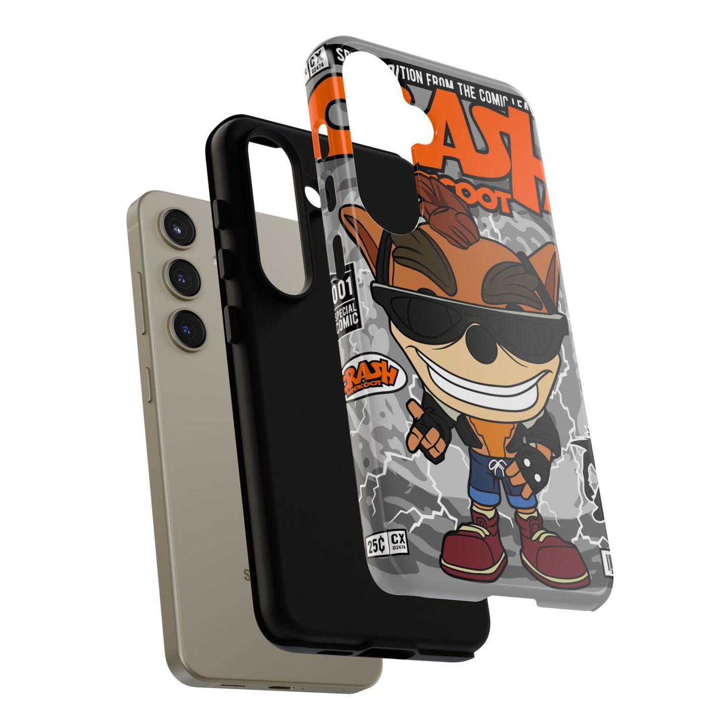 Biker Crash Phone Case