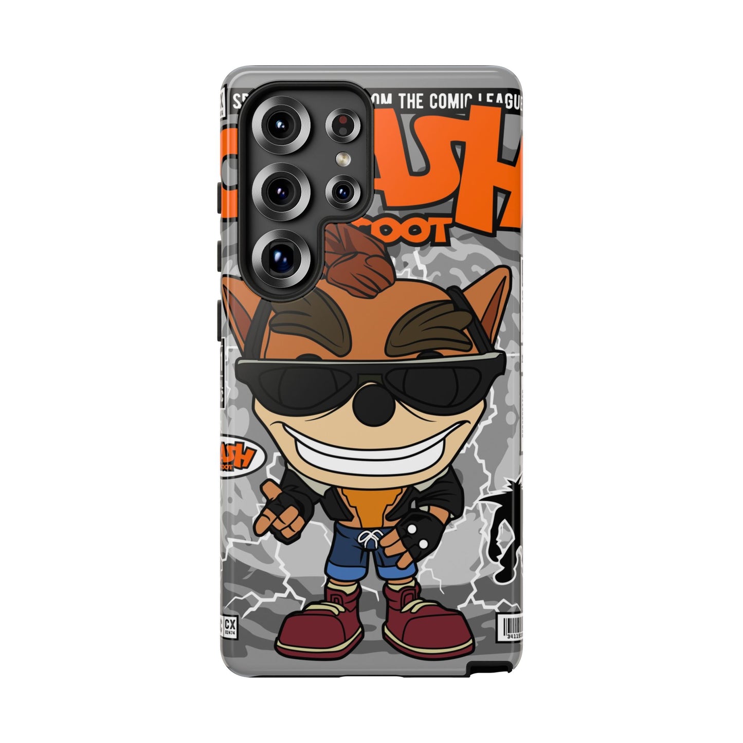 Biker Crash Phone Case