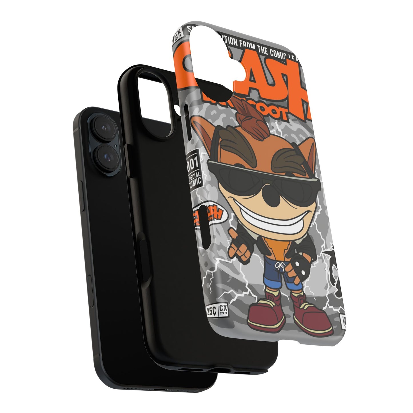 Biker Crash Phone Case