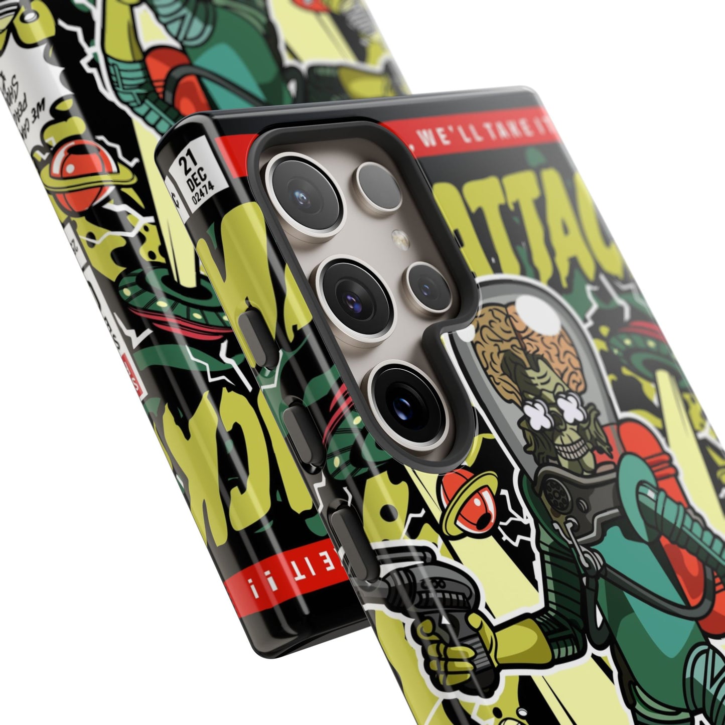 Mars Attack Comic Phone Case