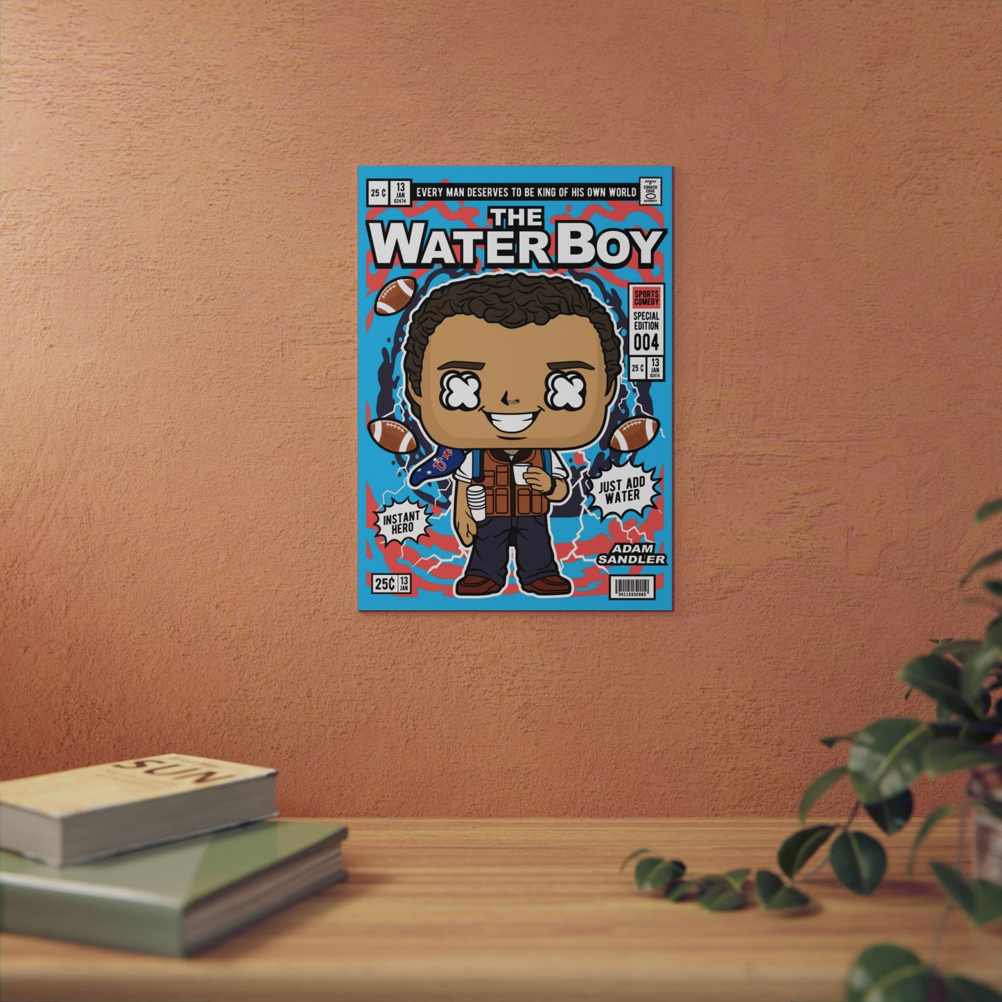 Water Boy Metal Poster