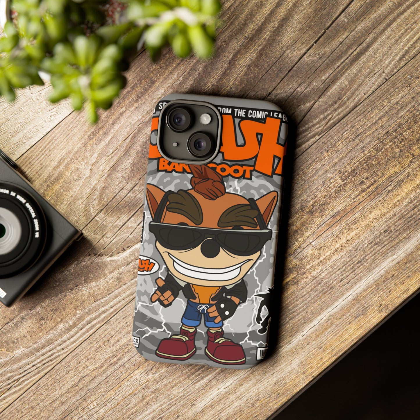 Biker Crash Phone Case