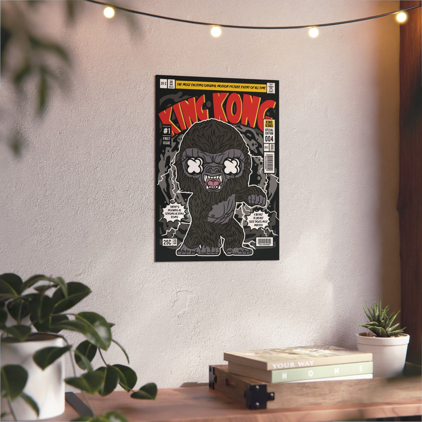 King Kong Metal Poster