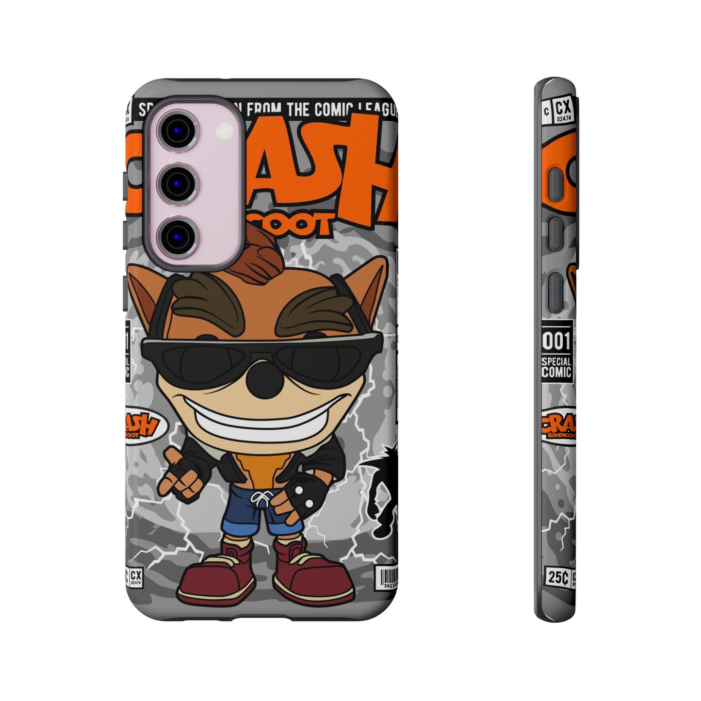 Biker Crash Phone Case